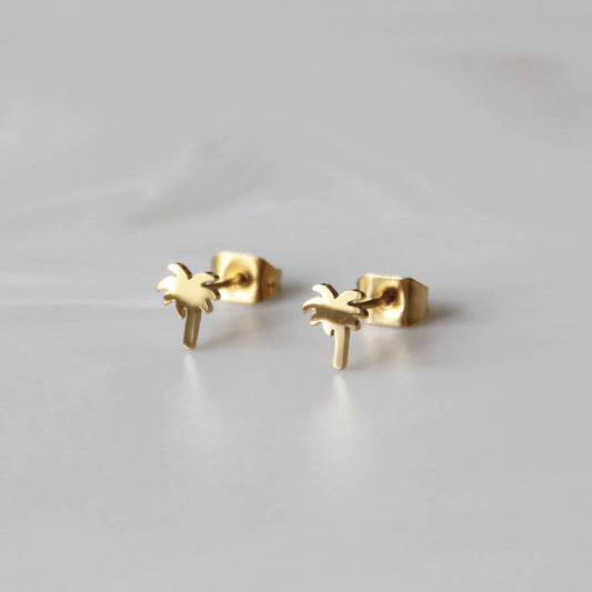 MAIVE - Palm Tree Studs