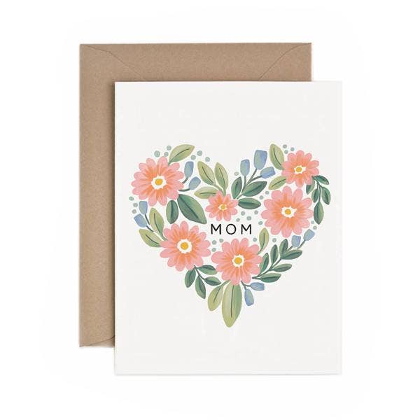 Anchor Point Paper Co. - Mom Botanical Heart