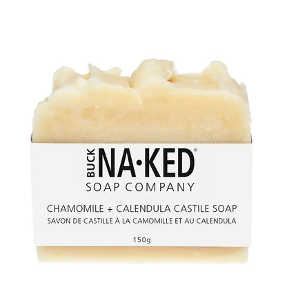 Buck Naked Soap Company - Chamomile & Calendula Castile Soap - 150g/5oz