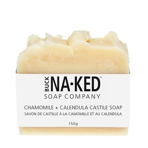 Buck Naked Soap Company - Chamomile & Calendula Castile Soap - 150g/5oz