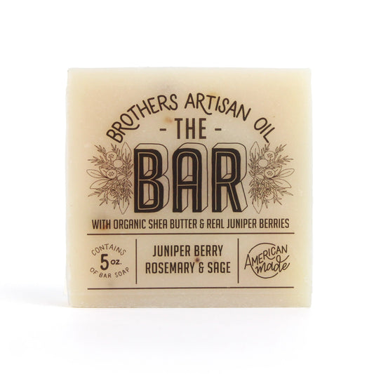 The Bar - Shea Butter Soap, Juniper Berry, Rosemary & Sage