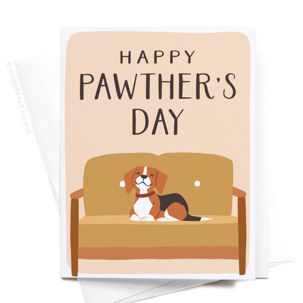 onderkast studio - Happy Pawther's Day Greeting Card