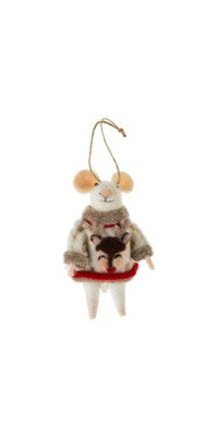 Nordic Nolan Mouse Ornament