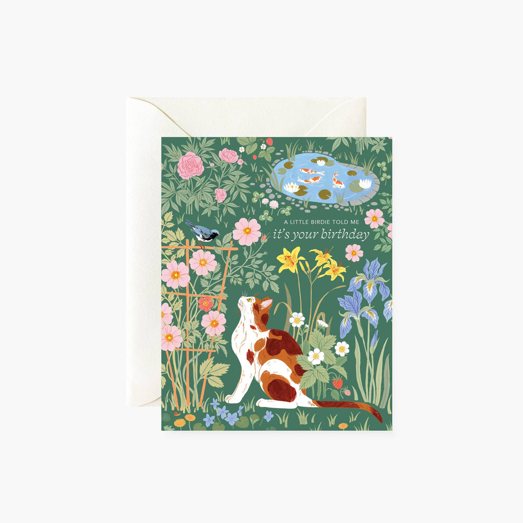 Botanica Paper Co. - A LITTLE BIRDIE TOLD ME | greeting card