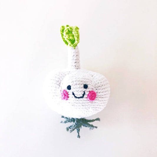 Pebble: Friendly Garlic Rattle