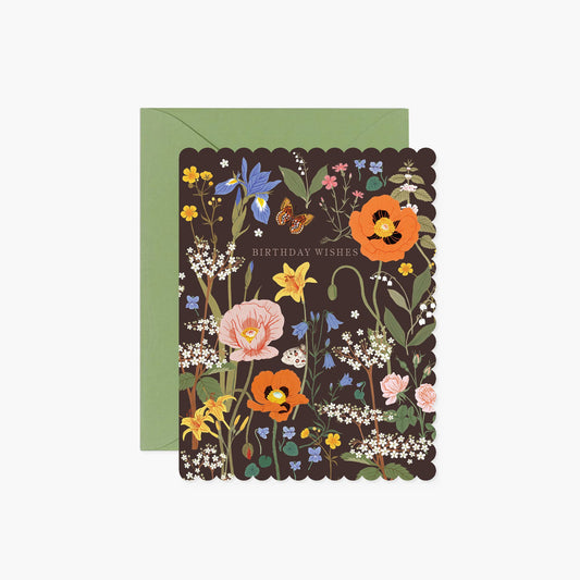 Botanica Paper Co. - WILD FLOWERS FIELD BIRTHDAY | greeting card