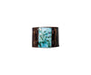 Dandy Jewelry - Rectangle Cuff: Brown Leather, Earth