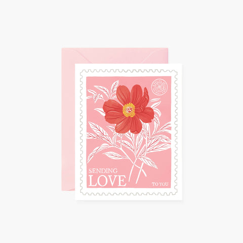 Botanica Paper Co. - SENDING LOVE  | Valentine's Day greeting card