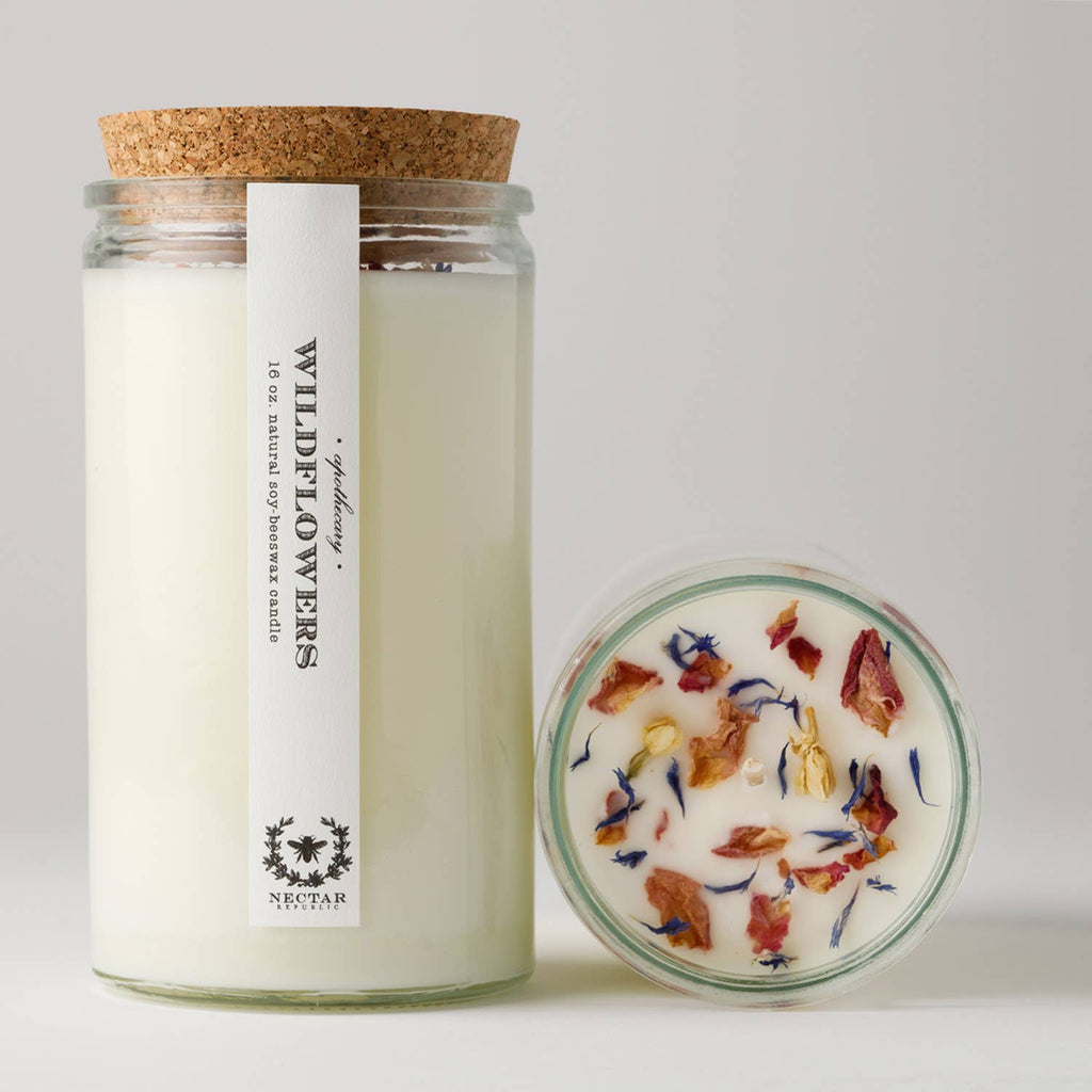 Nectar Republic - Wildflowers : Apothecary Candle