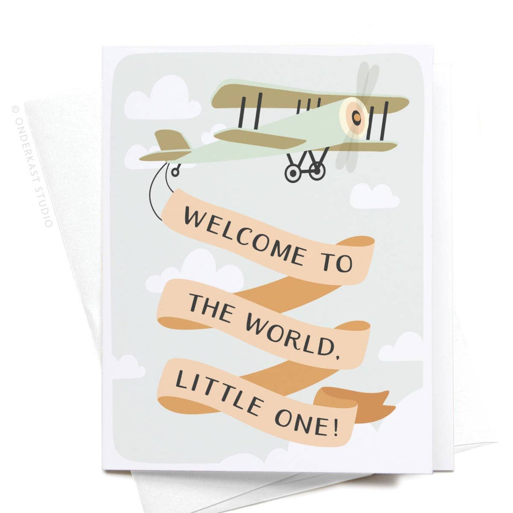 onderkast studio - Welcome to the World, Little One! Greeting Card