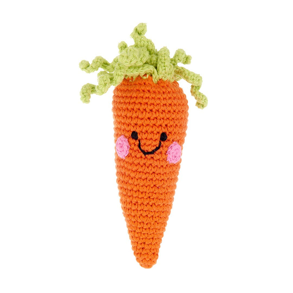Pebble: Friendly Carrot Rattle