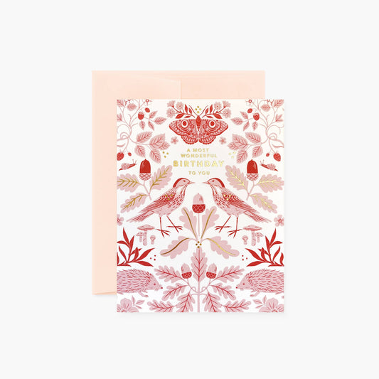 Botanica Paper Co. - FLORA & FAUNA | birthday card