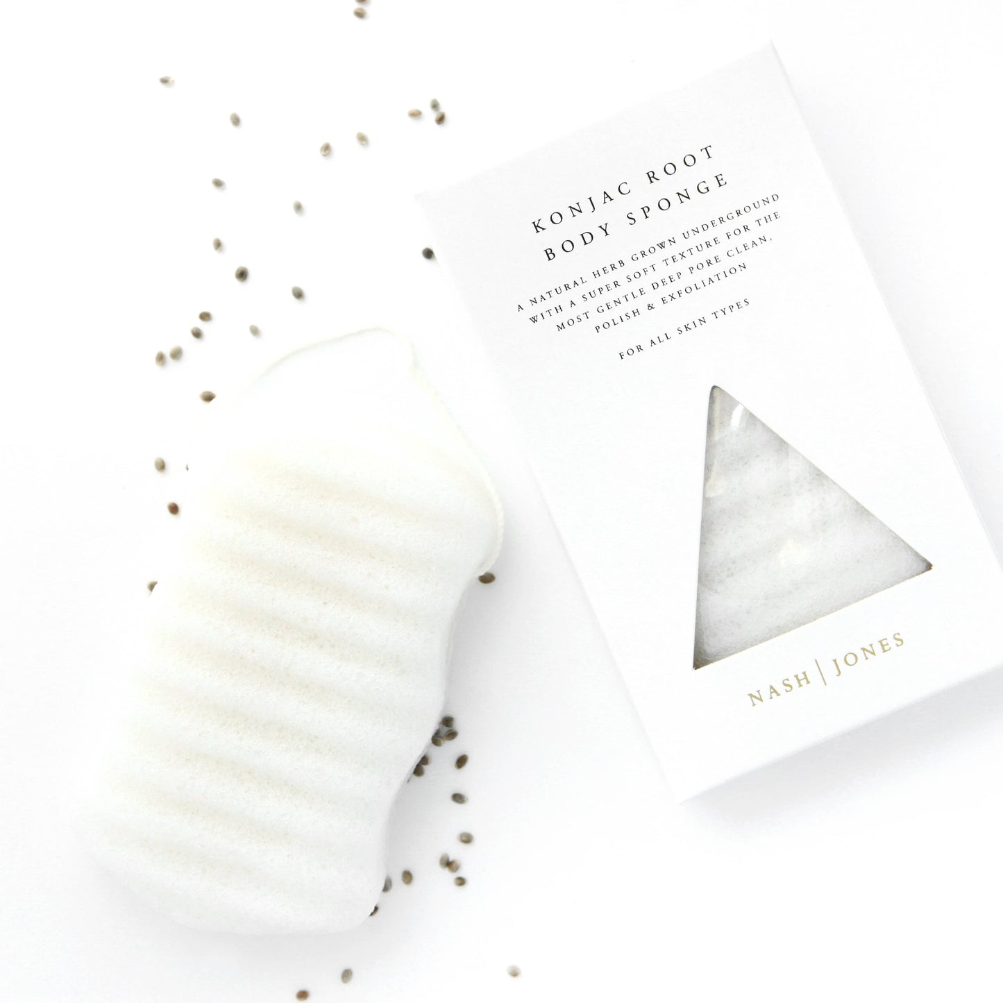 Nash and Jones - Konjac Body Sponge