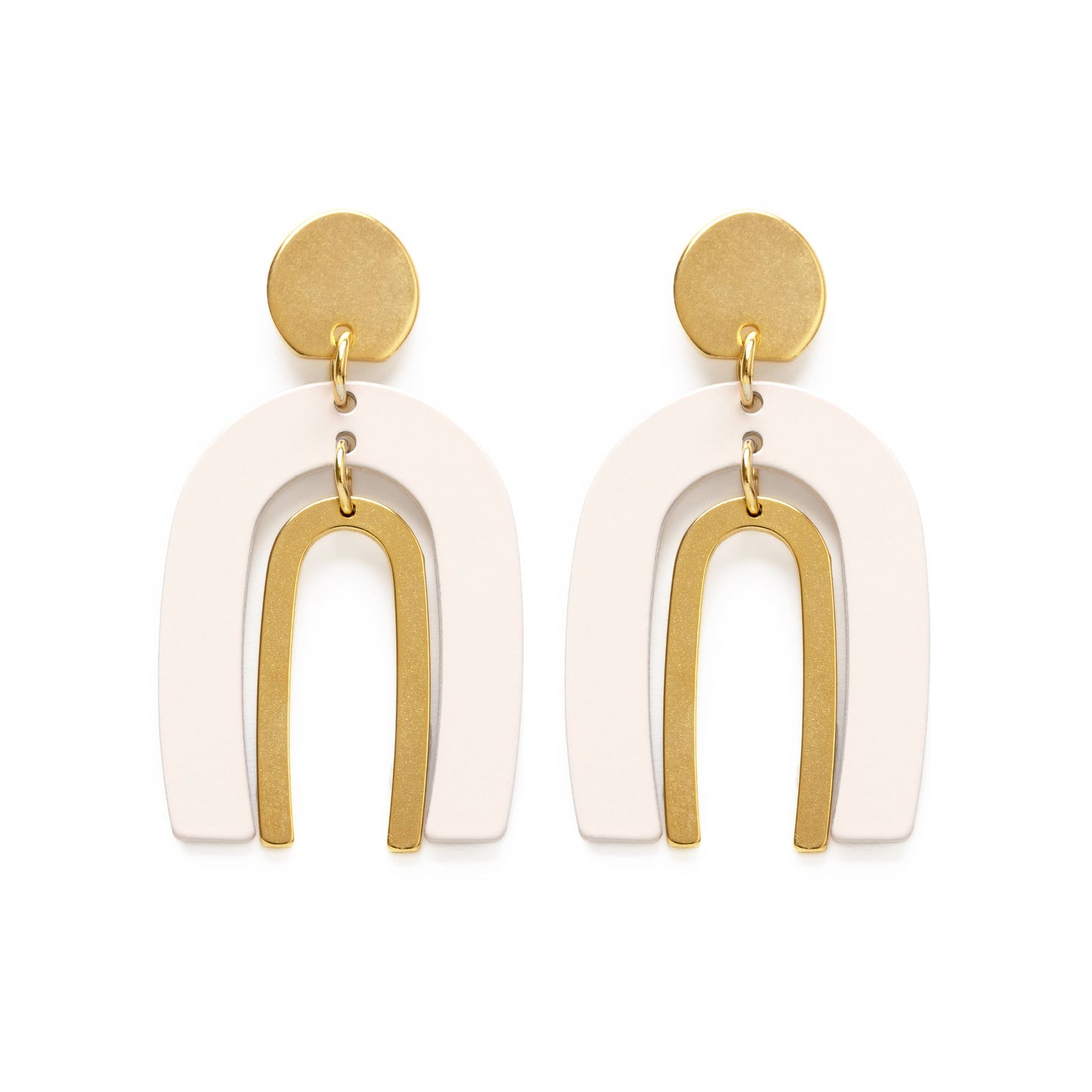 Amano Studio - Arches Earrings - Ivory