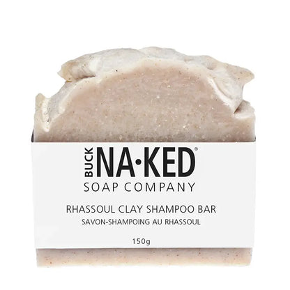 Buck Naked Soap Company - Rhassoul Clay Shampoo Bar: Normal To Oily Hair - 140g/5oz