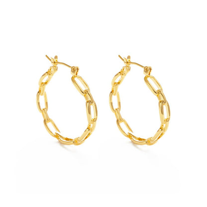 Amano Studio - Small Chain Hoop Earrings