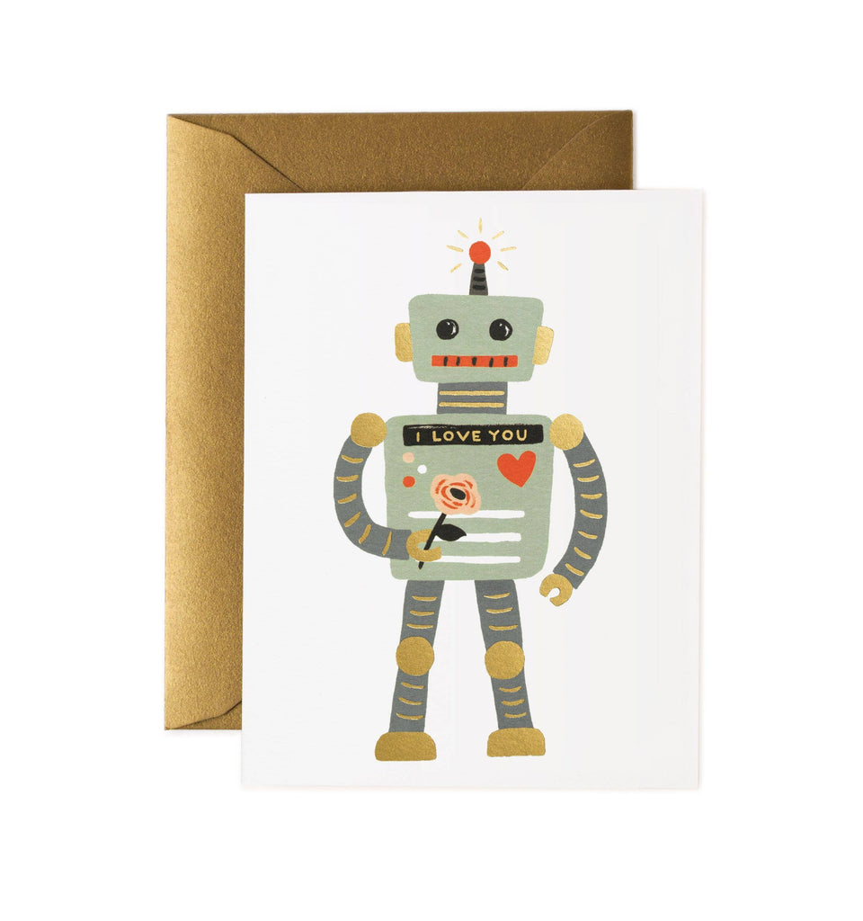 Rifle Paper Co. - Love Robot Card