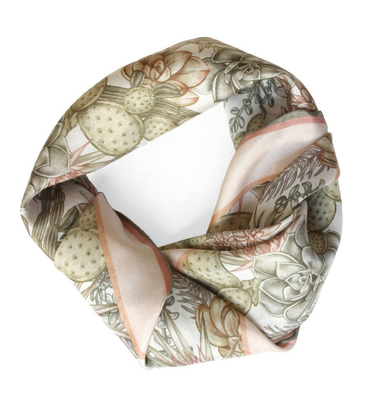 Desert House Silk Scarf