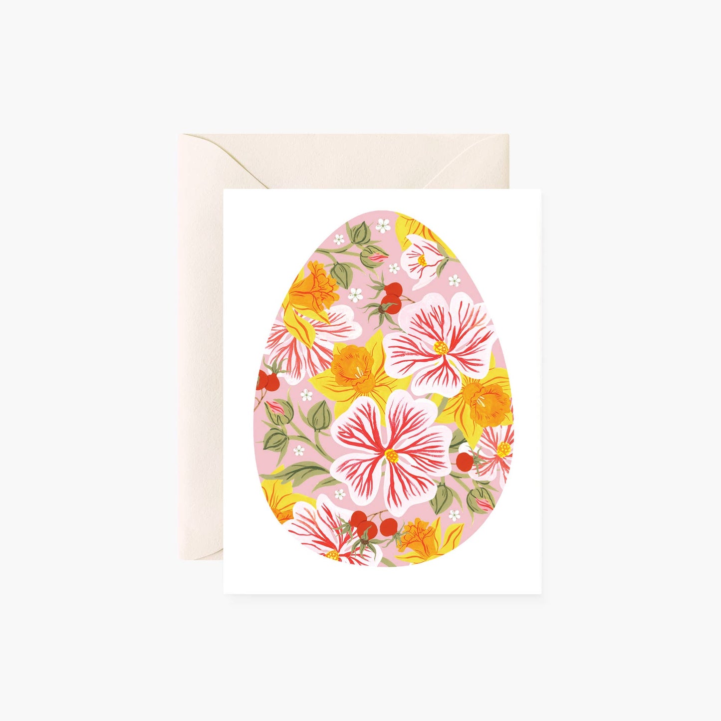 Botanica Paper Co. - BLUSH EASTER EGG |  greeting card