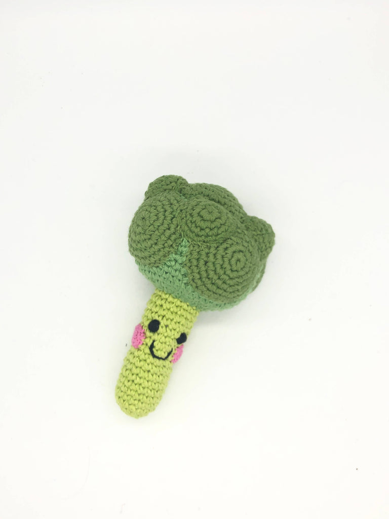 Pebble: Friendly Broccoli Rattle