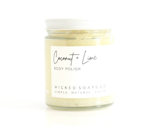 Wicked Soaps Co. - Coconut + Lime Body Polish