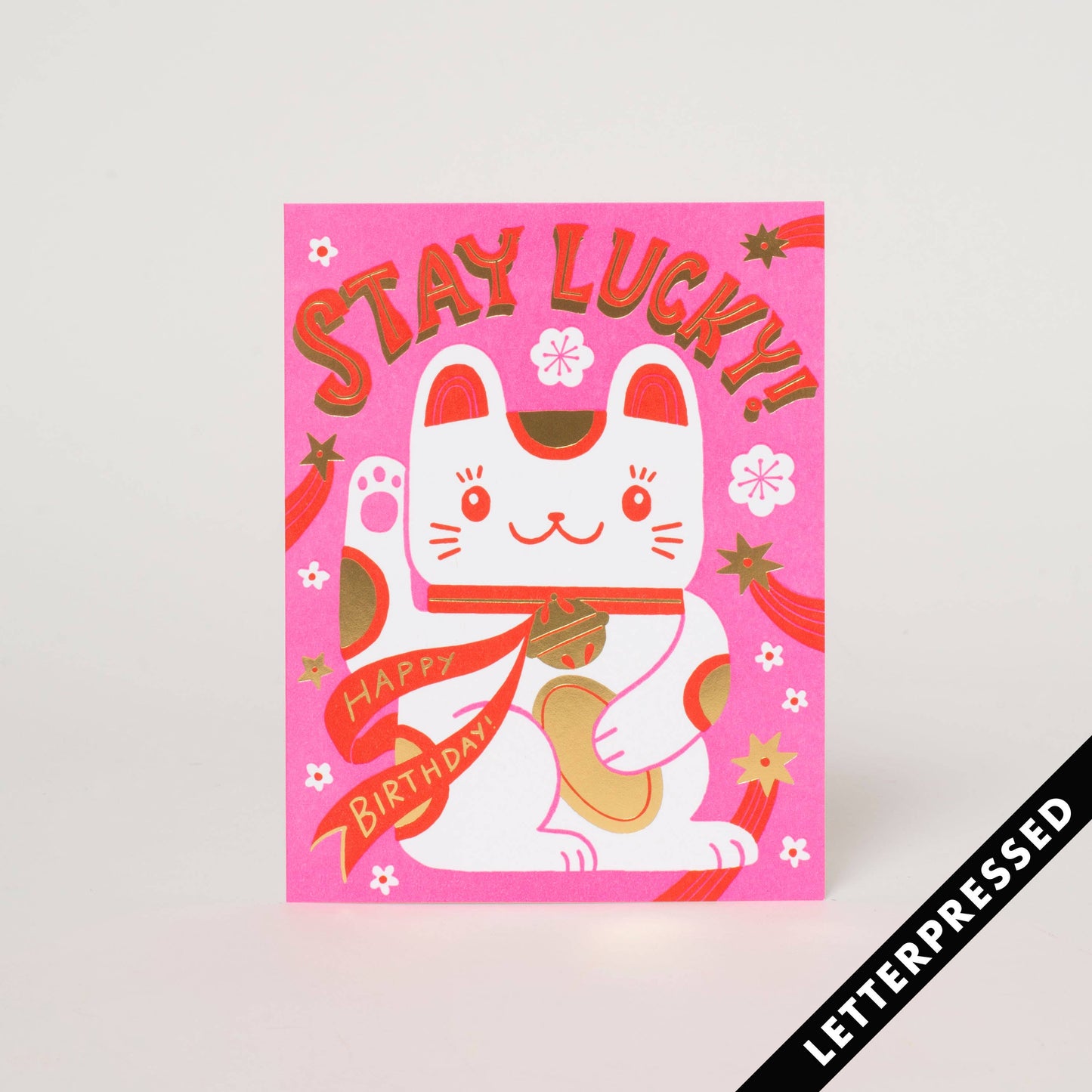 HELLO! LUCKY -- Stay Lucky Cat: Plastic sleeve