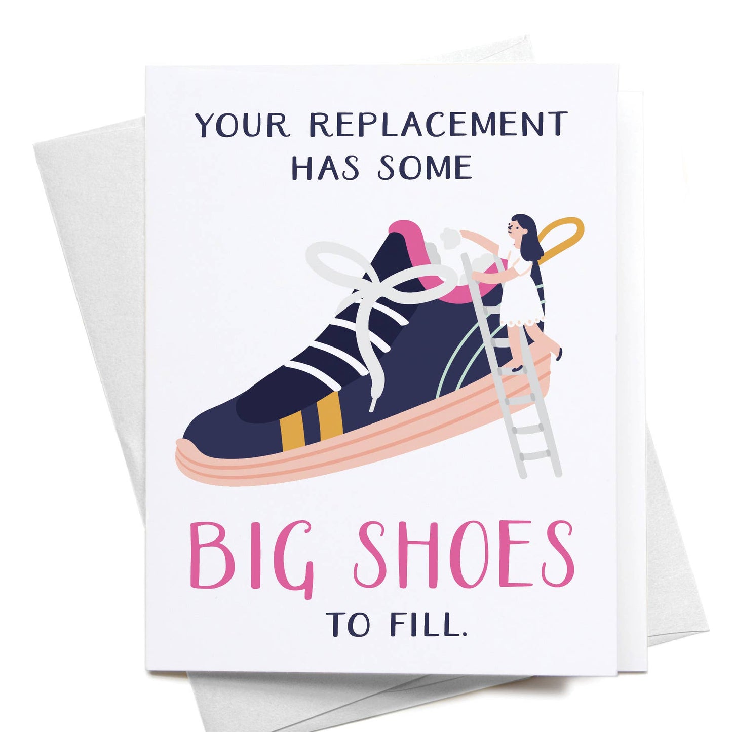 onderkast studio - Big Shoes To Fill Greeting Card