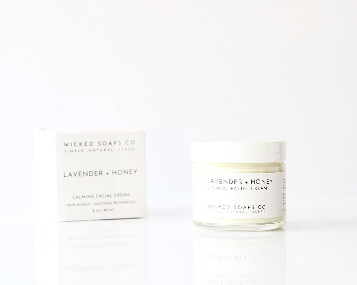 Wicked Soaps Co. - Lavender + Honey Facial Cream