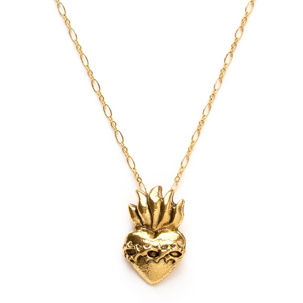 Amano Studio - Corazon Sagrado Necklace