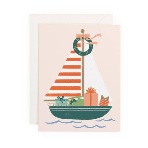 Anchor Point Paper Co. - Holiday Sailboat