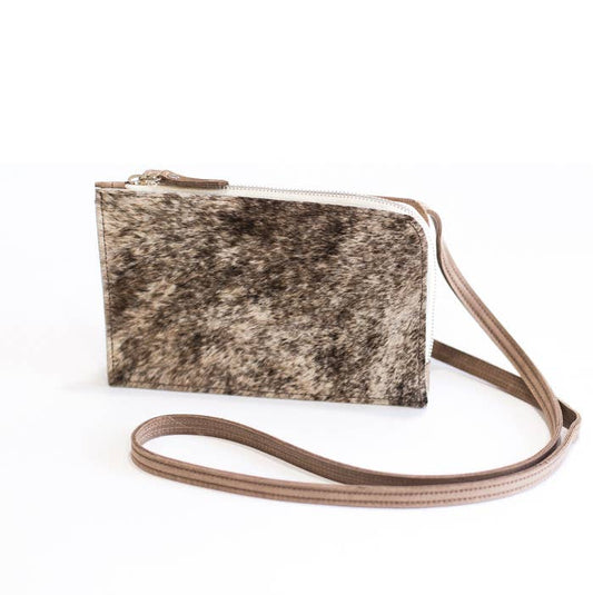 Beaudin - Zoe Crossbody | Brindle Cowhide