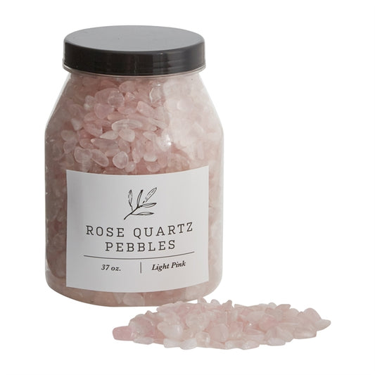 Rose Quartz Pebbles 37oz.