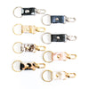 Beaudin Leather + Cowhide Keychains