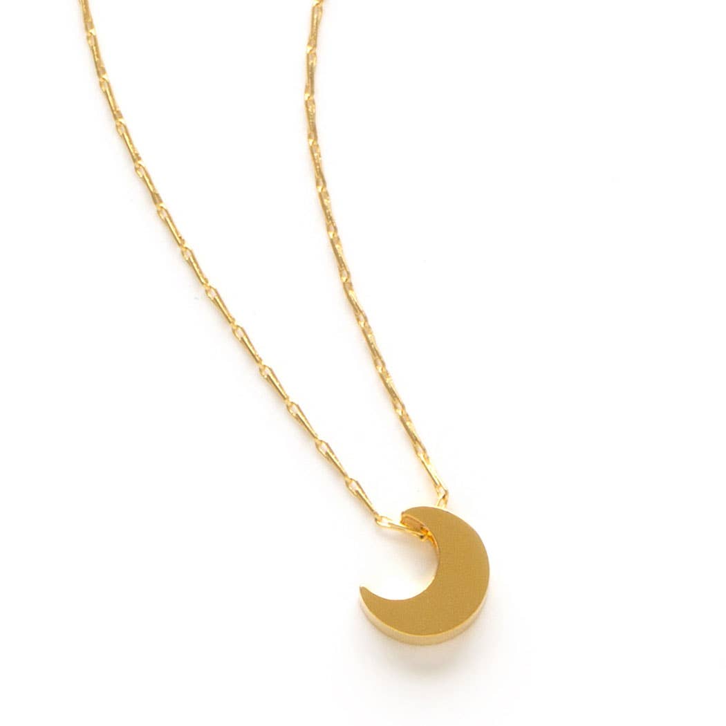 Amano Studio - Tiny Crescent Moon Necklace