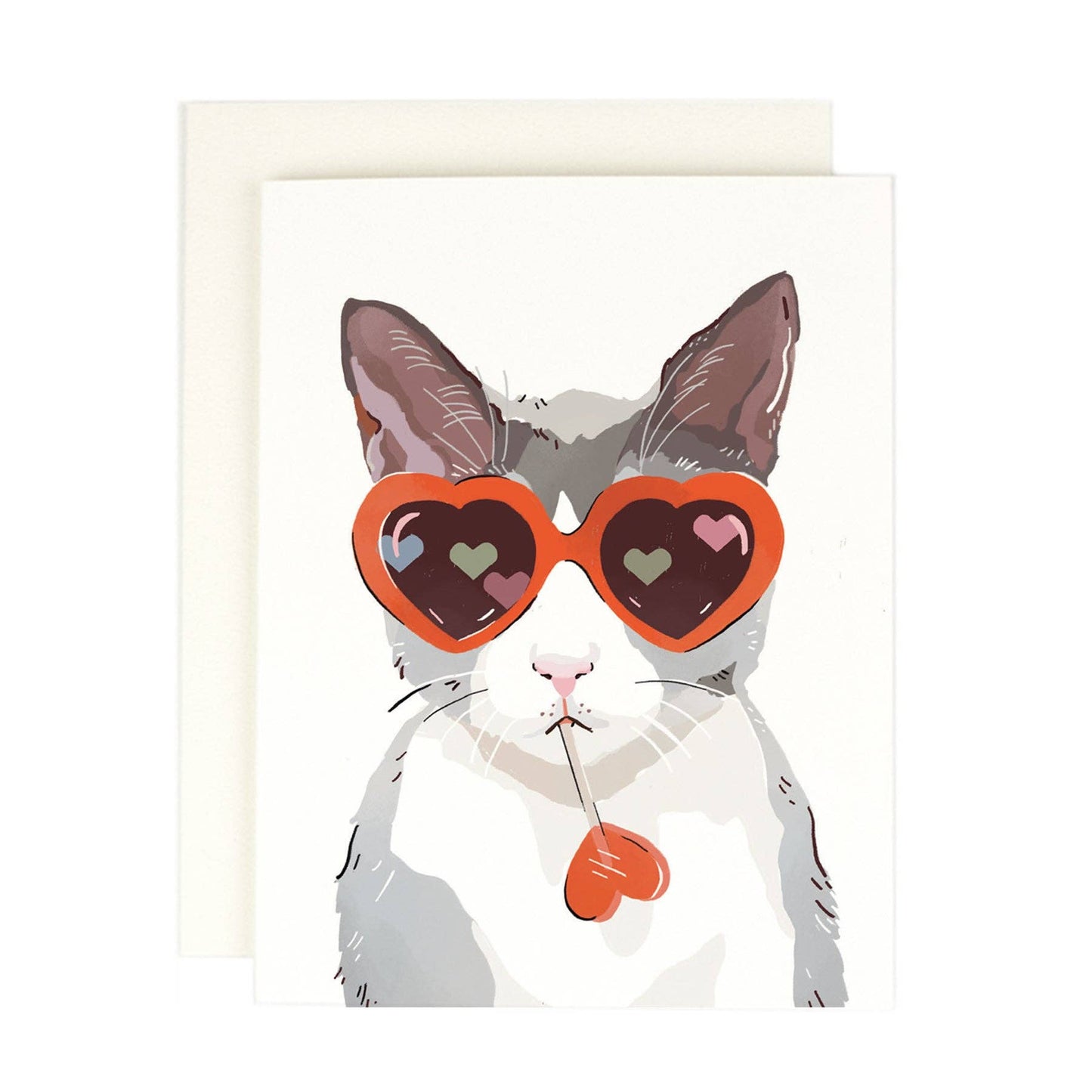 Amy Heitman - Heart Eye Cat