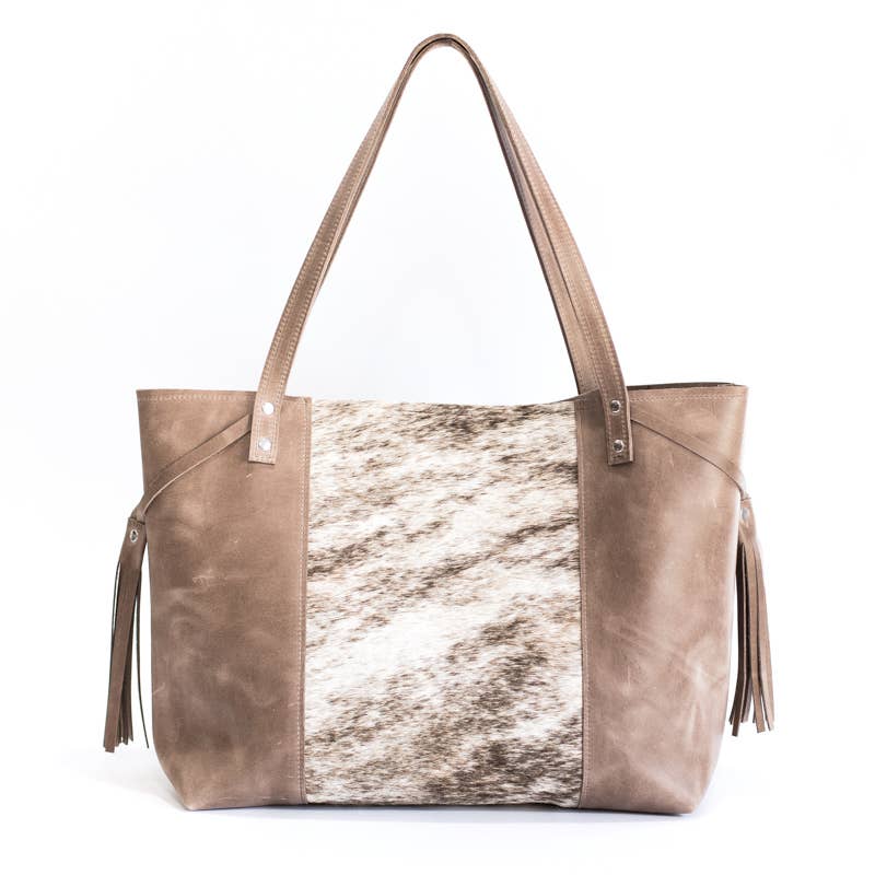 Beaudin - Valise | Brindle Cowhide Tote