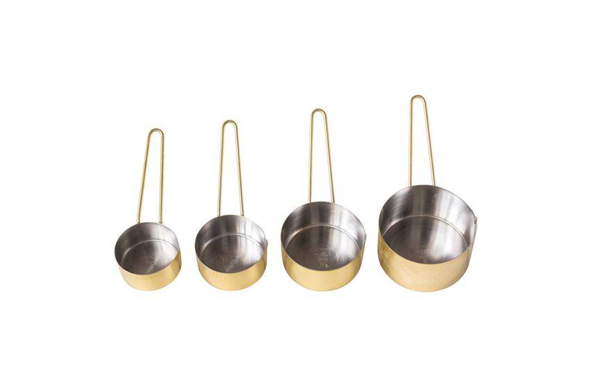 Stainless Steel Measuring Cups, Set of 4