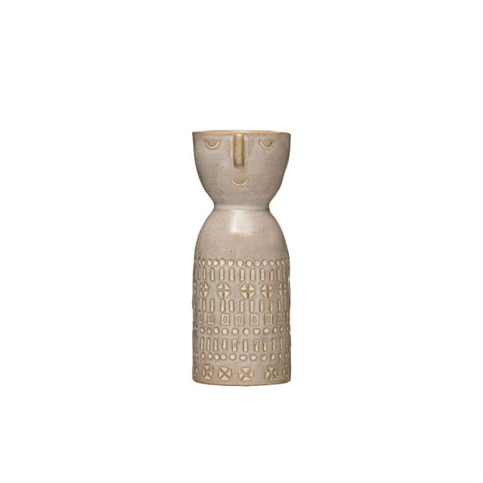 Peaceful Face Bud Vase