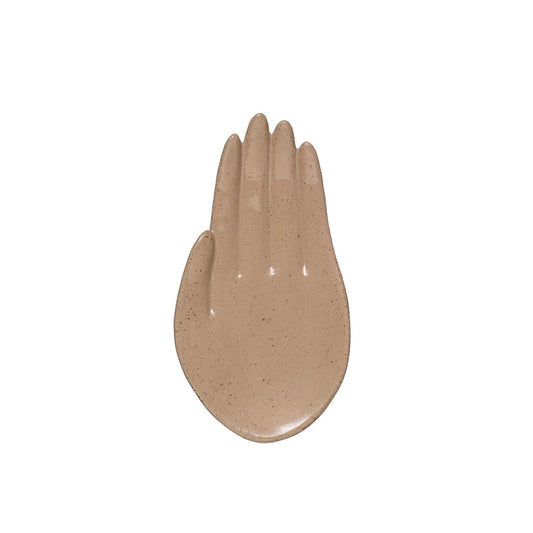 Stoneware Dish in Shape of Hand