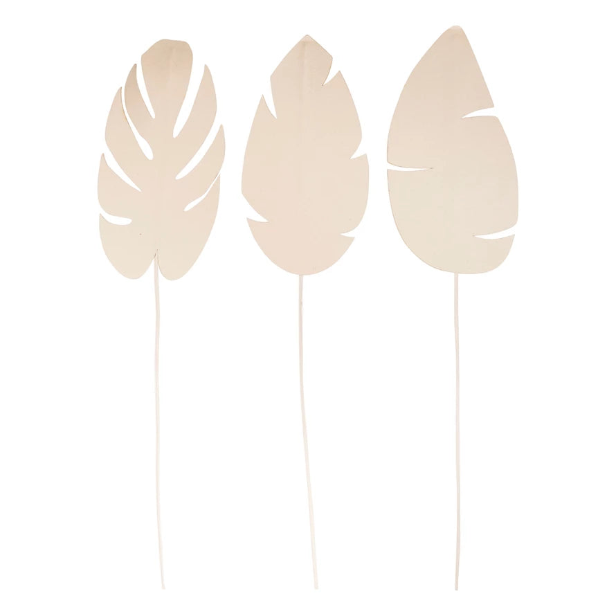 Paper and Wire Leaf Pick, 3 Styles