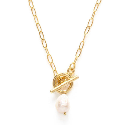 Amano Studio - Toggle Clasp with Pearl Necklace