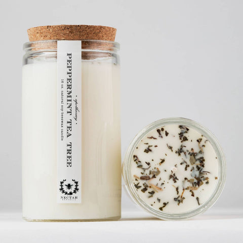 Nectar Republic - Peppermint Tea Tree : Apothecary Candle