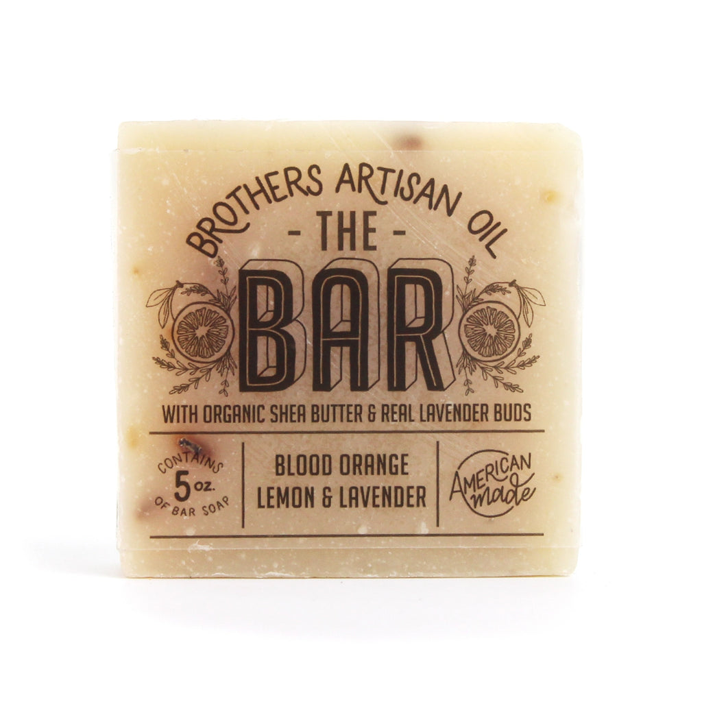 The Bar- Shea Butter Soap, Blood Orange, Lemon & Lavender