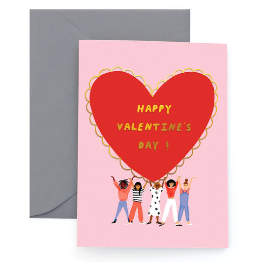 Carolyn Suzuki - WE LOVE YOU - Valentine's Day Card