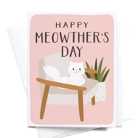 Happy Meowther's Day Greeting Card