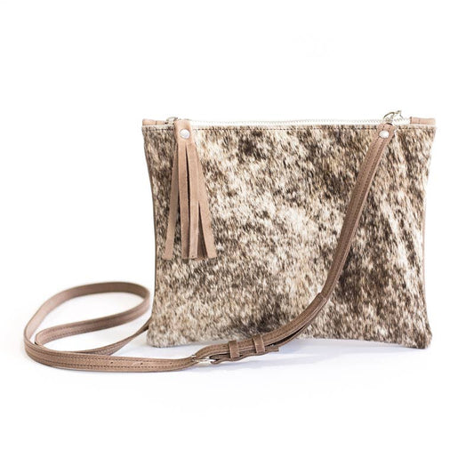 Beaudin - Caroline Crossbody | Brindle Cowhide