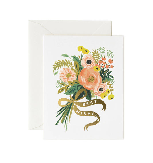 Rifle Paper Co. - Best Wishes Bouquet Card