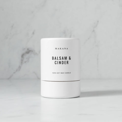 Makana - Balsam & Cinder - Petite Candle 3 oz