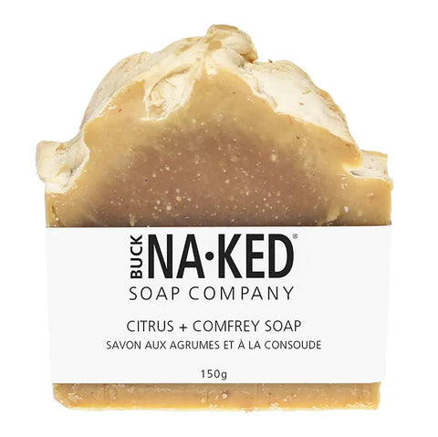 Buck Naked Soap Company - Citrus & Comfrey Soap - 150g/5oz
