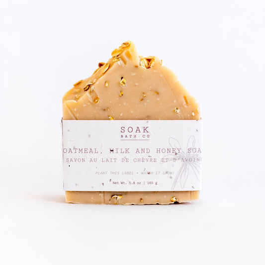 SOAK Bath Co - Oatmeal Milk and Honey Soap